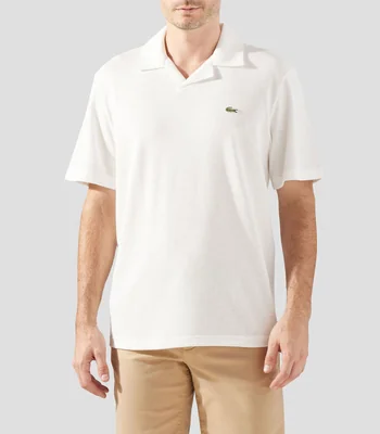 Playera polo manga corta lisa Hombre