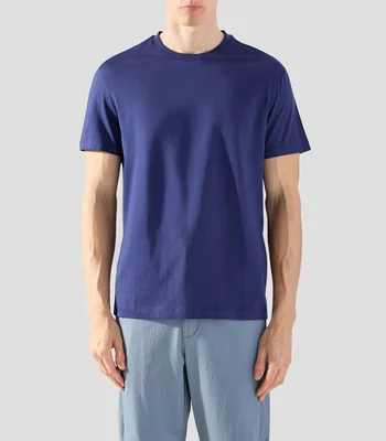 Playera cuello redondo manga corta lisa Hombre