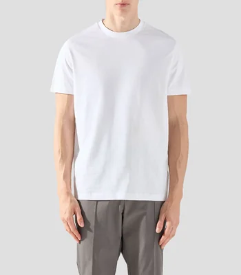 Playera cuello redondo manga corta lisa Hombre