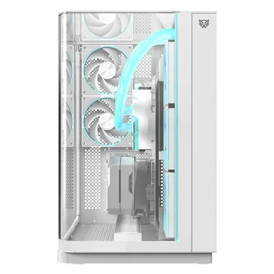 Gabinete Gamer Media Torre Tank Expert Curve 7800 Legend Series - Factor: Micro ATX, Mini ATX, Panel Curvo Cristal Templado
