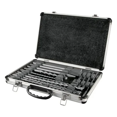 Kit de Brocas y Cinceles Aksi X2 SDS 15 pzas para Concreto