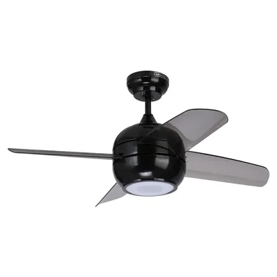 Ventilador de Techo Masterfan Dubai Sound 38 Pulgadas Negro