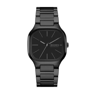 Reloj Skagen Mellem de tres manecillas para hombre de acero inoxidable