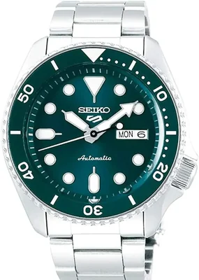 Reloj SEIKO 5 Sports SRPD61 Automático para Hombre con Esfera Verde