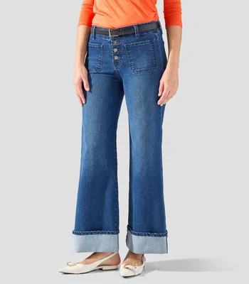 Jeans recto Mujer