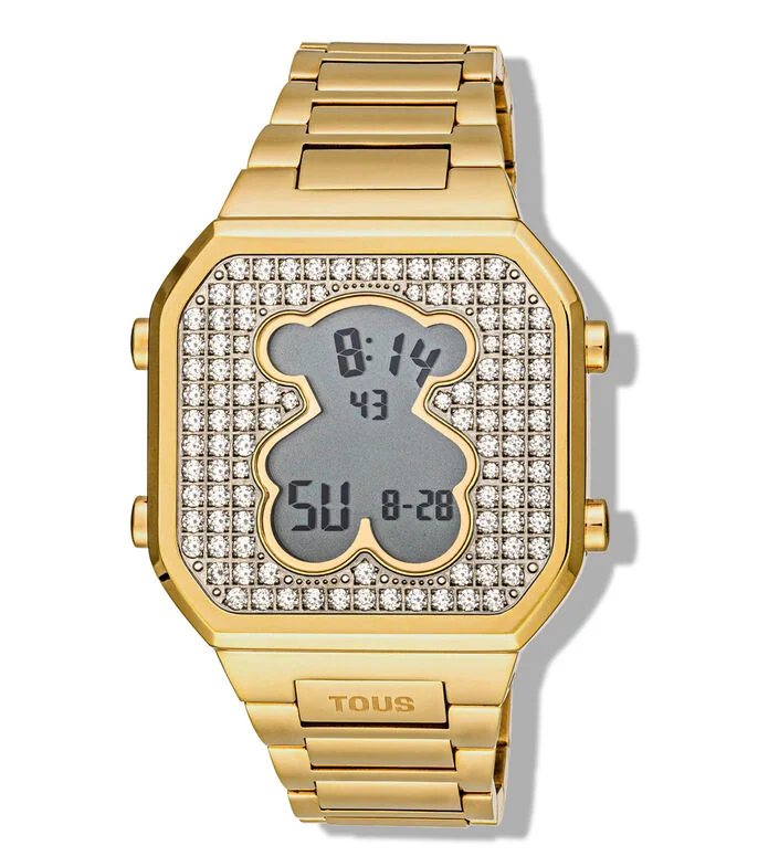 Reloj para mujer D-Bear Casual, Dorado