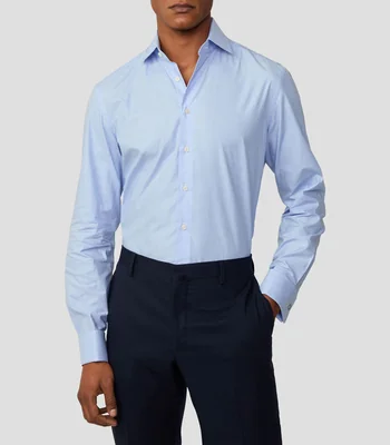 Camisa formal con cuadros vichy Hombre