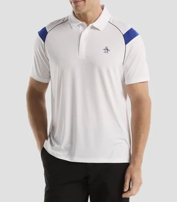 Playera tipo polo para pádel manga corta lisa Hombre