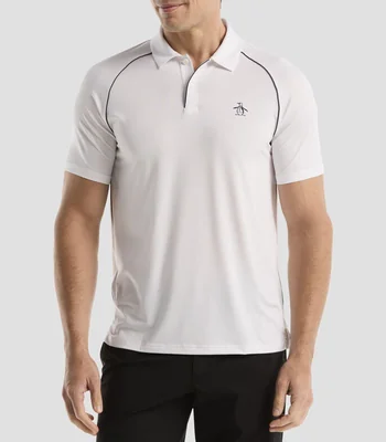 Playera tipo polo para pádel manga corta lisa Hombre