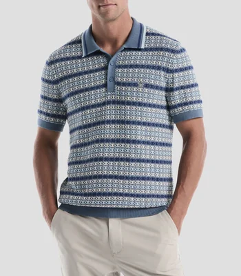 Playera tipo polo manga corta fantasía Hombre