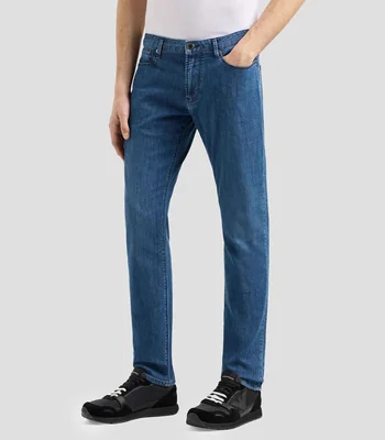 Jeans de corte recto Hombre