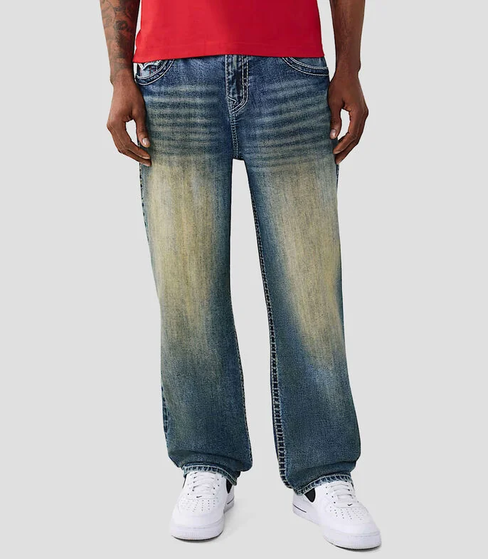 Jeans Amplio Hombre