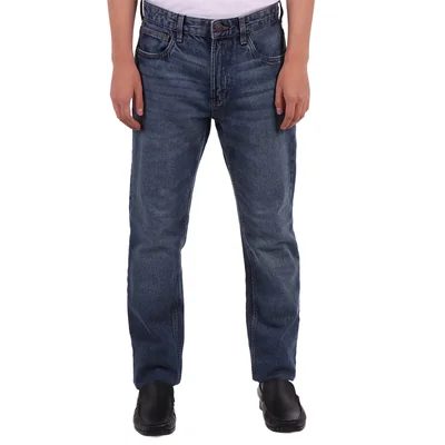 Jeans Slim Fit Estilo Casual y Comodidad Ovs para Hombre