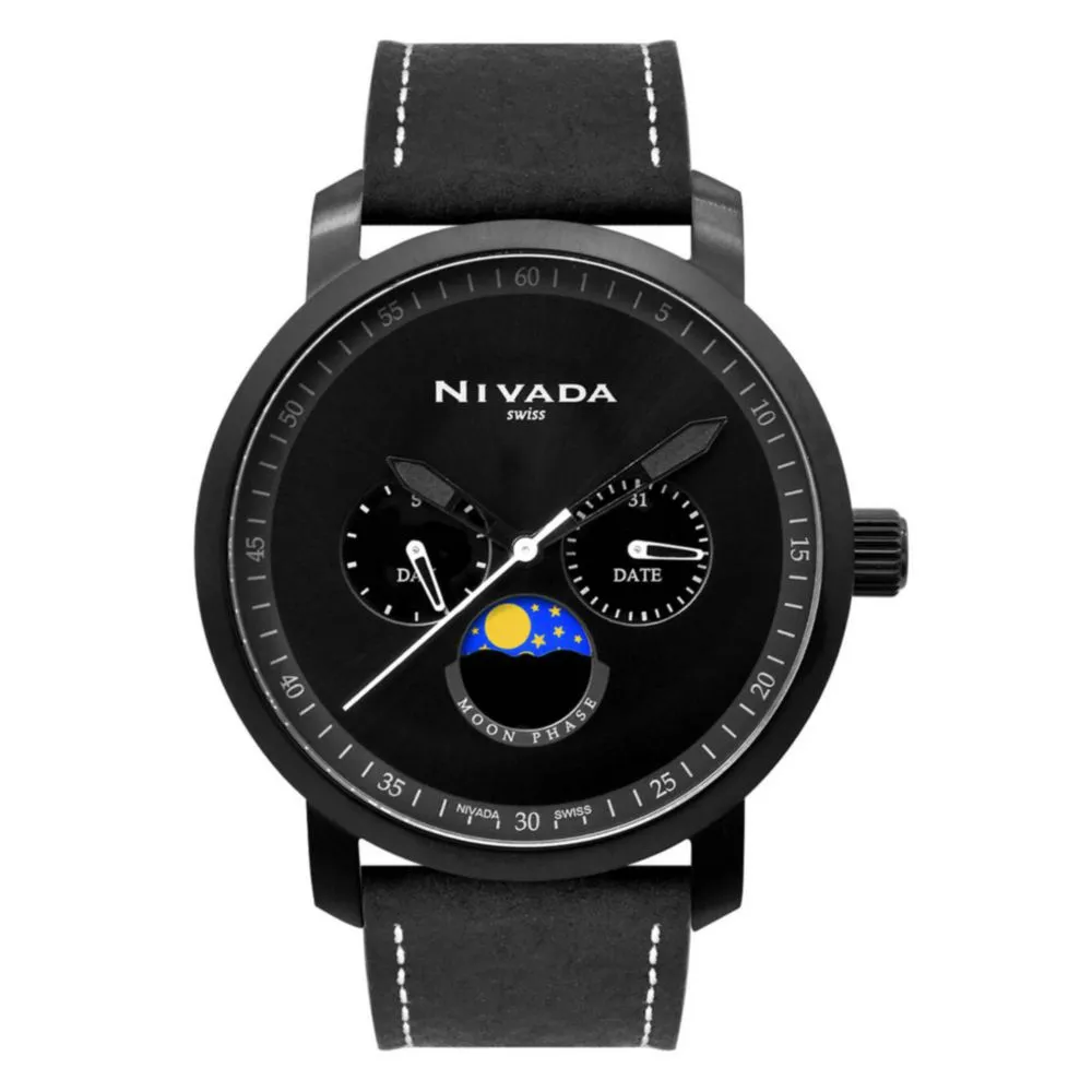 Reloj Nivada NP23207MPVNI Moonphase Caballero