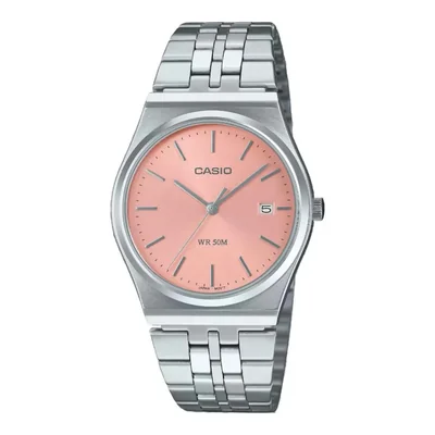 RELOJ CASIO VINTAGE ACERO PINK METAL MTPB145DC4AVVT