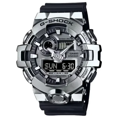 RELOJ CASIO G SHOCK CABALLERO CORREA METAL GM7001ACR