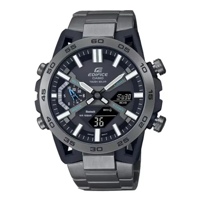RELOJ CASIO EDIFICE SS BLE SOLAR CABALLERO ECB2000DC1ACR