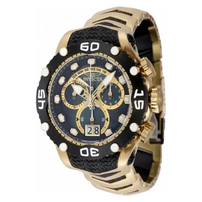 Reloj Invicta 47292 Hombres Negro, dorado