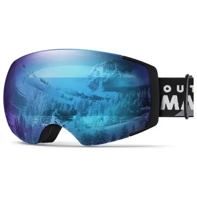 Gafas de esquí OutdoorMaster PRO sin marco UV400 para hombre y mujer