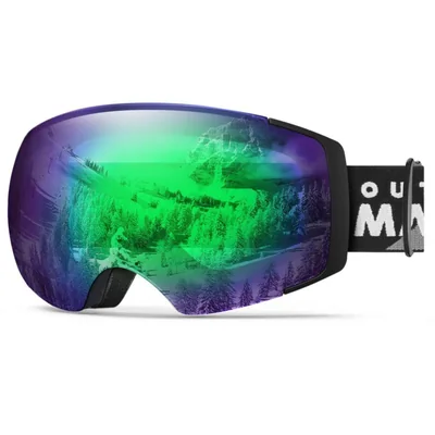 Gafas de esquí OutdoorMaster PRO sin marco UV400 para hombre y mujer