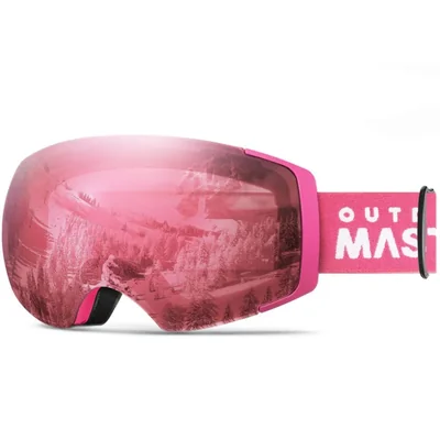 Gafas de esquí OutdoorMaster PRO sin marco UV400 para hombre y mujer