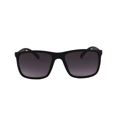 Lente solar Negro Cuadrado para hombre