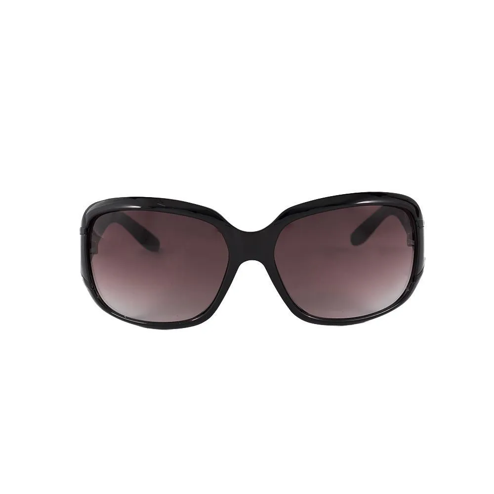 Lente solar Negro Ovalado para dama