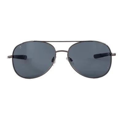 Lente solar Gris piloto para hombre