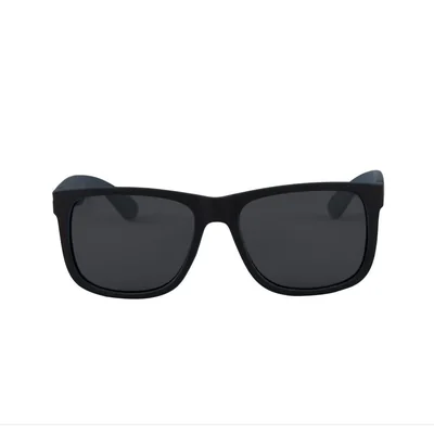 Lente solar Negro Cuadrado para hombre