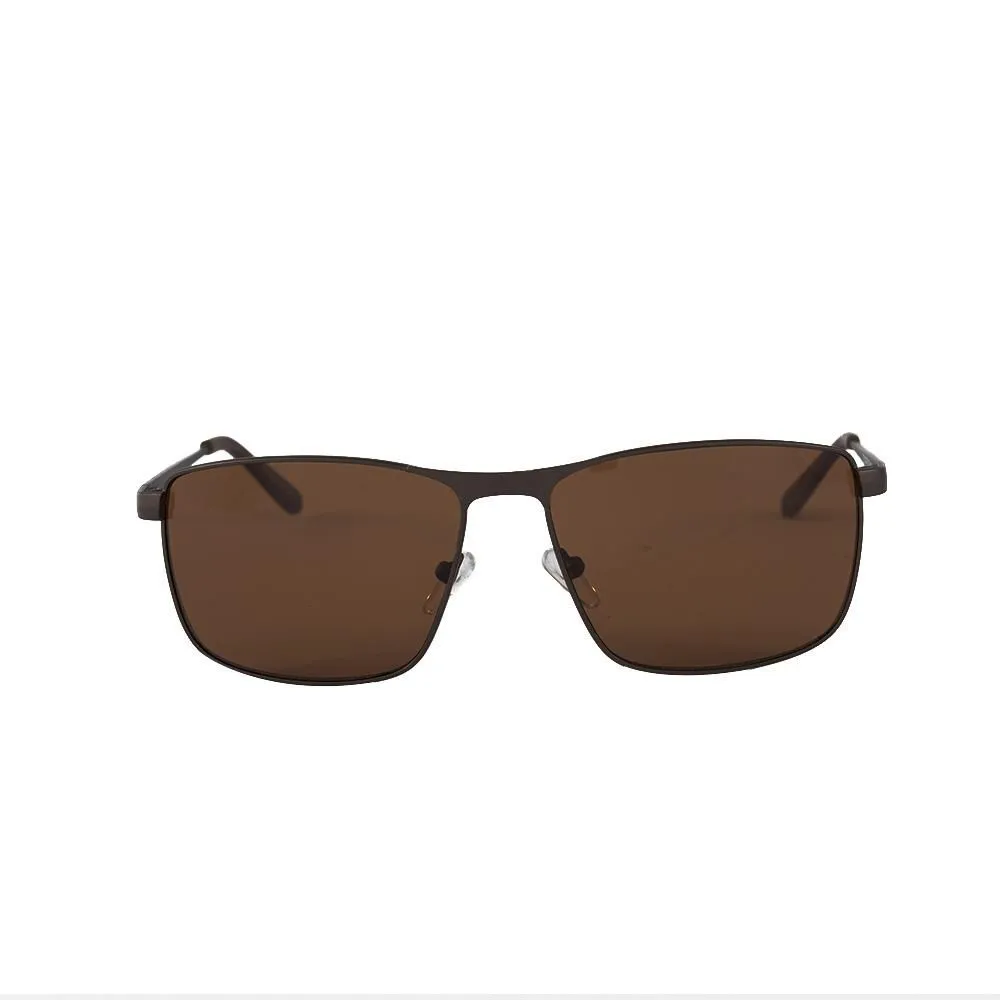Lente solar Café Rectangular para hombre