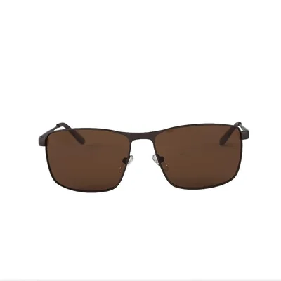 Lente solar Café Rectangular para hombre