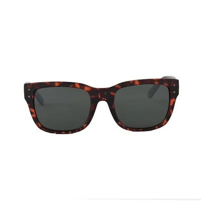 Lente solar Carey Cuadrado para hombre
