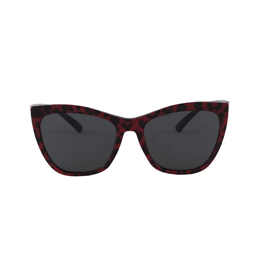 Lente solar Leopardo Cat eye para dama