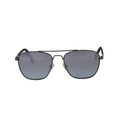 Lente solar Gris Piloto para hombre