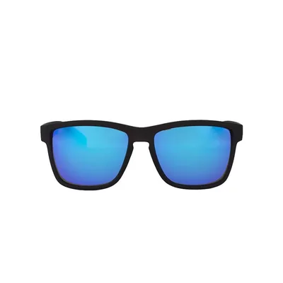 Lente solar Gris Cuadrado para hombre