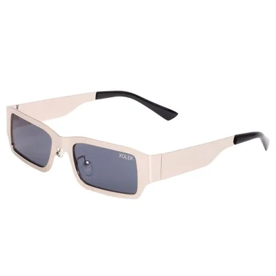 Lentes De Sol Xolek 131 Metalico Retro Moda Uv400