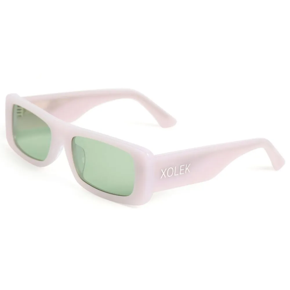Lentes De Sol Xolek 114 Acetato Cr39 Rectangular Moda