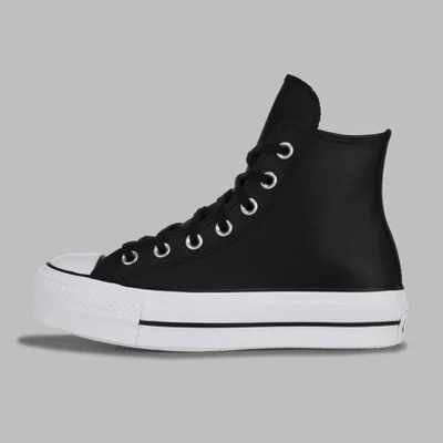 Tenis Converse Chuck Taylor All Star Lift Hi Piel Mujer