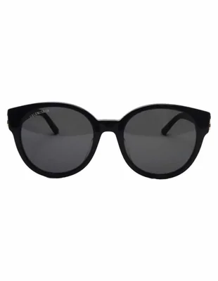 Lente De Sol Balenciaga Bb0134sa 001 55 Mm Negro