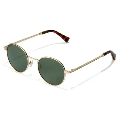 Lentes de Sol HAWKERS Moma Polarizados Hombre y Mujer Dorado/Verde