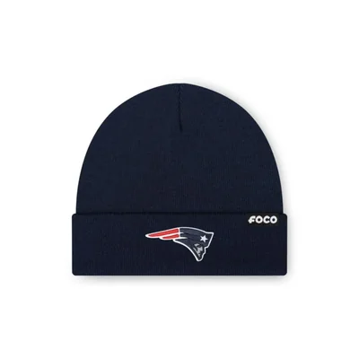 Gorro FOCO New England Patriots NFL Basic Primary Logo Azul