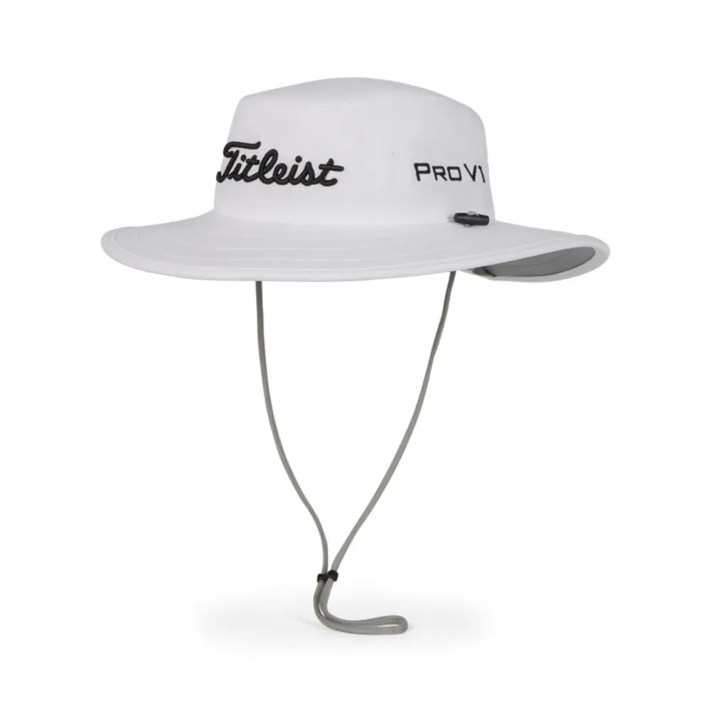 Gorra de golf Titleist Tour Aussie para hombre blanco/negro