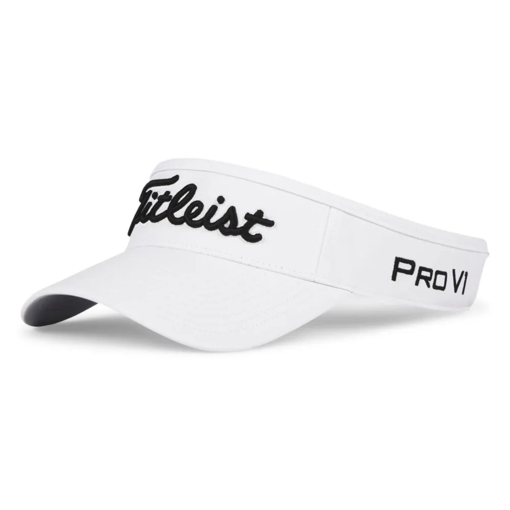 Visor Titleist Tour Performance blanco/negro