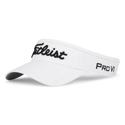 Visor Titleist Tour Performance blanco/negro