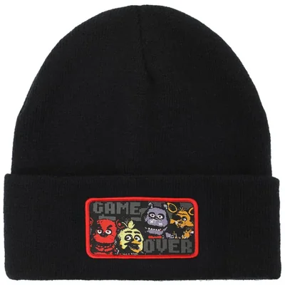 Gorro unisex Five Nights At Freddy's Game Over negro