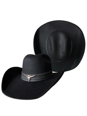 Sombrero Vaquero Texana Chihuahua Dubetina Hombre Mujer Taurino Cowboy Negro M 240N