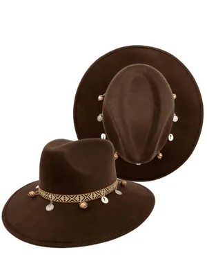 Sombrero Indiana Dubetina Retro Vintage Hombre Mujer Hípster Elegante Casual Café L 27