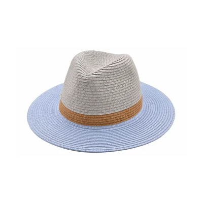 Sombrero fedora para mujer multicolor