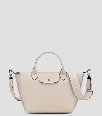 Bolsa tote beige en cuero Le Pliage Xtra Mujer