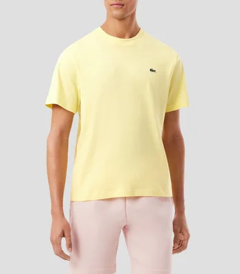 Playera cuello redondo manga corta lisa Hombre